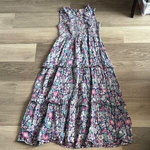 BANJANAN Iris Dress in Anna's Wild Garden